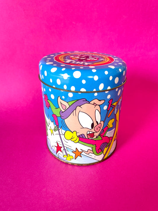 Boîte vintage Tiny Toons 1992 Porky Pig