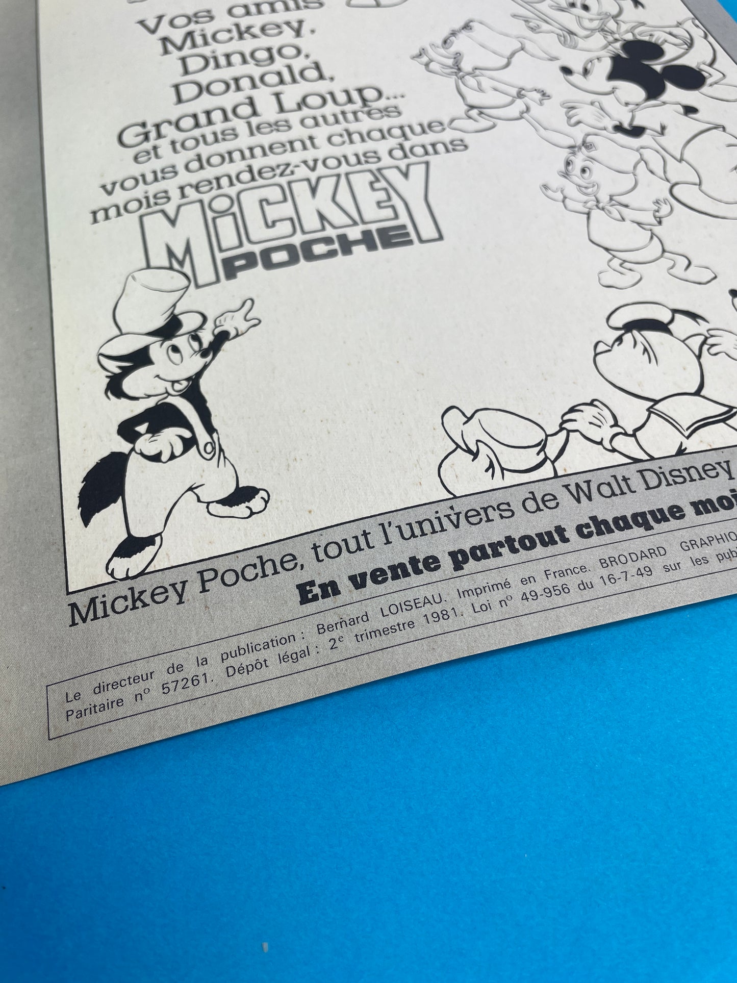 Journal de Mickey géant 1981
