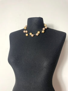 Collier 90's perles