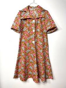 Robe 70's à fleurs