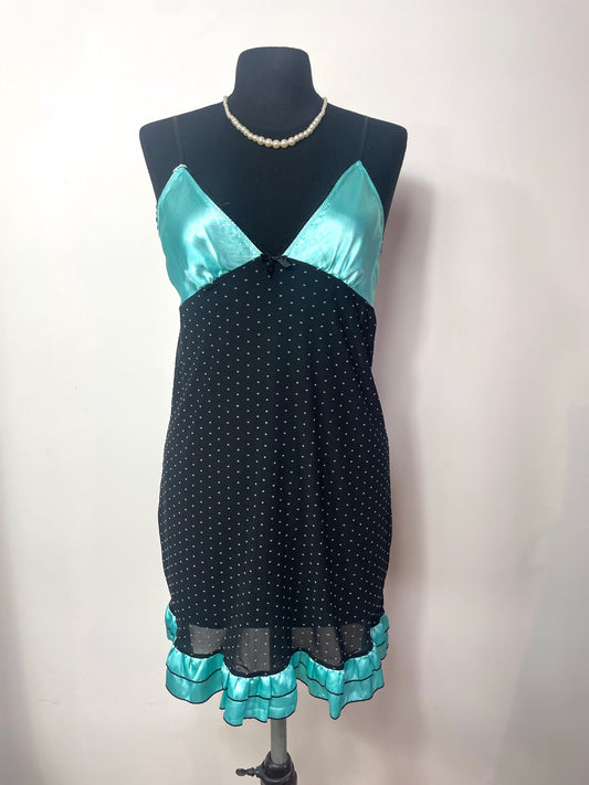 Minirobe y2k en mesh