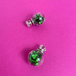 Boucles d'oreilles boules