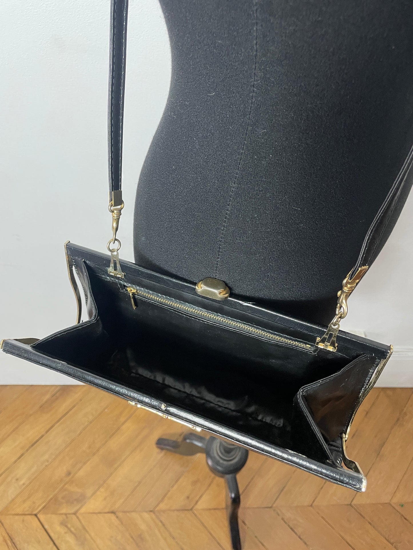 Sac en cuir customisé