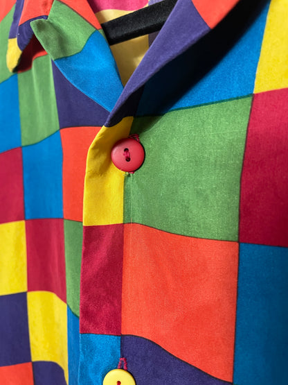 Chemise vintage Naf Naf en soie