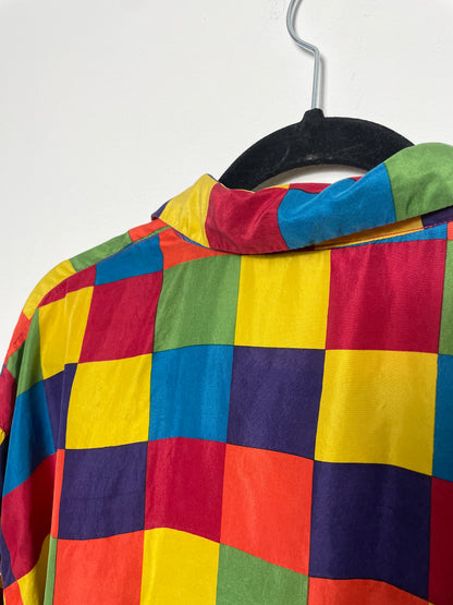 Chemise vintage Naf Naf en soie