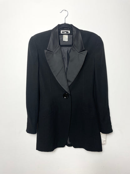 Blazer noir cintré