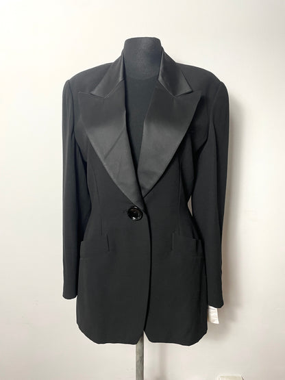 Blazer noir cintré