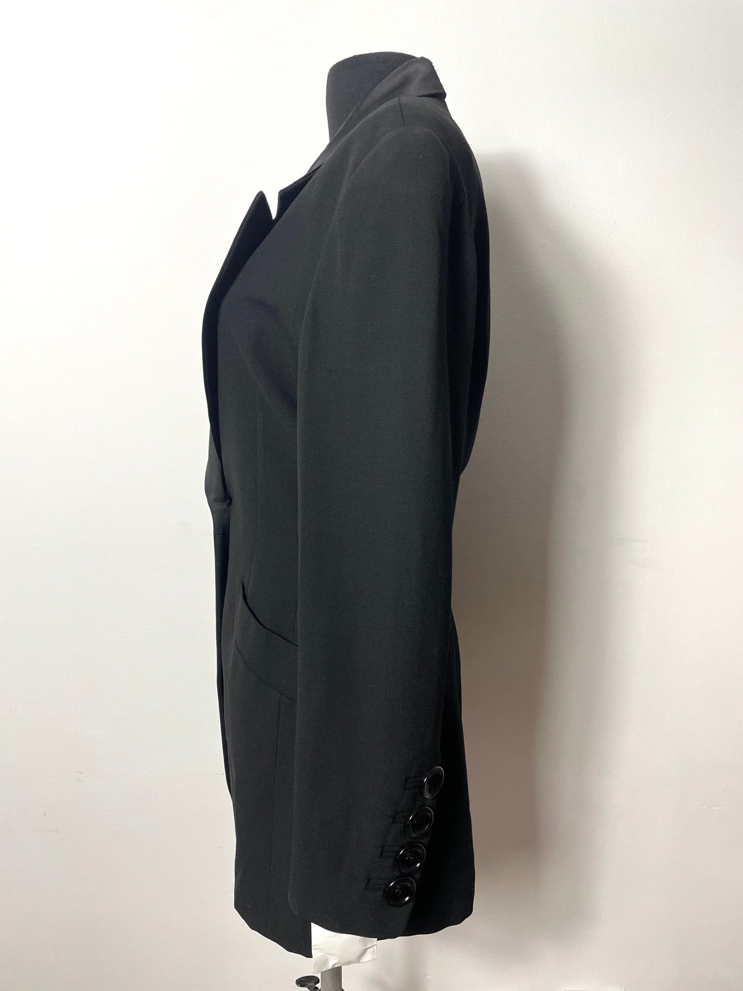 Blazer noir cintré