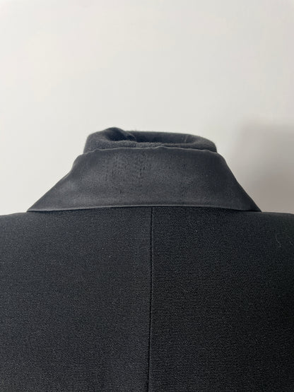 Blazer noir cintré