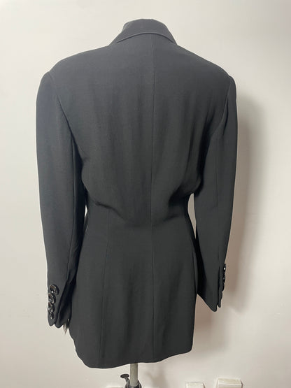 Blazer noir cintré