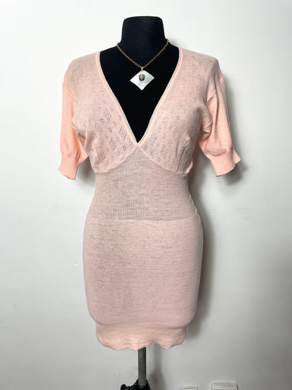 Minirobe vintage en laine