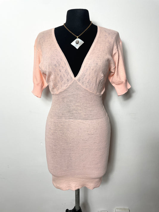 Minirobe vintage en laine