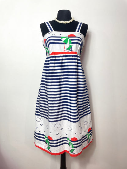 Robe 80s cousue main