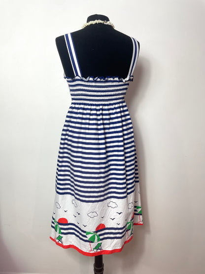 Robe 80s cousue main