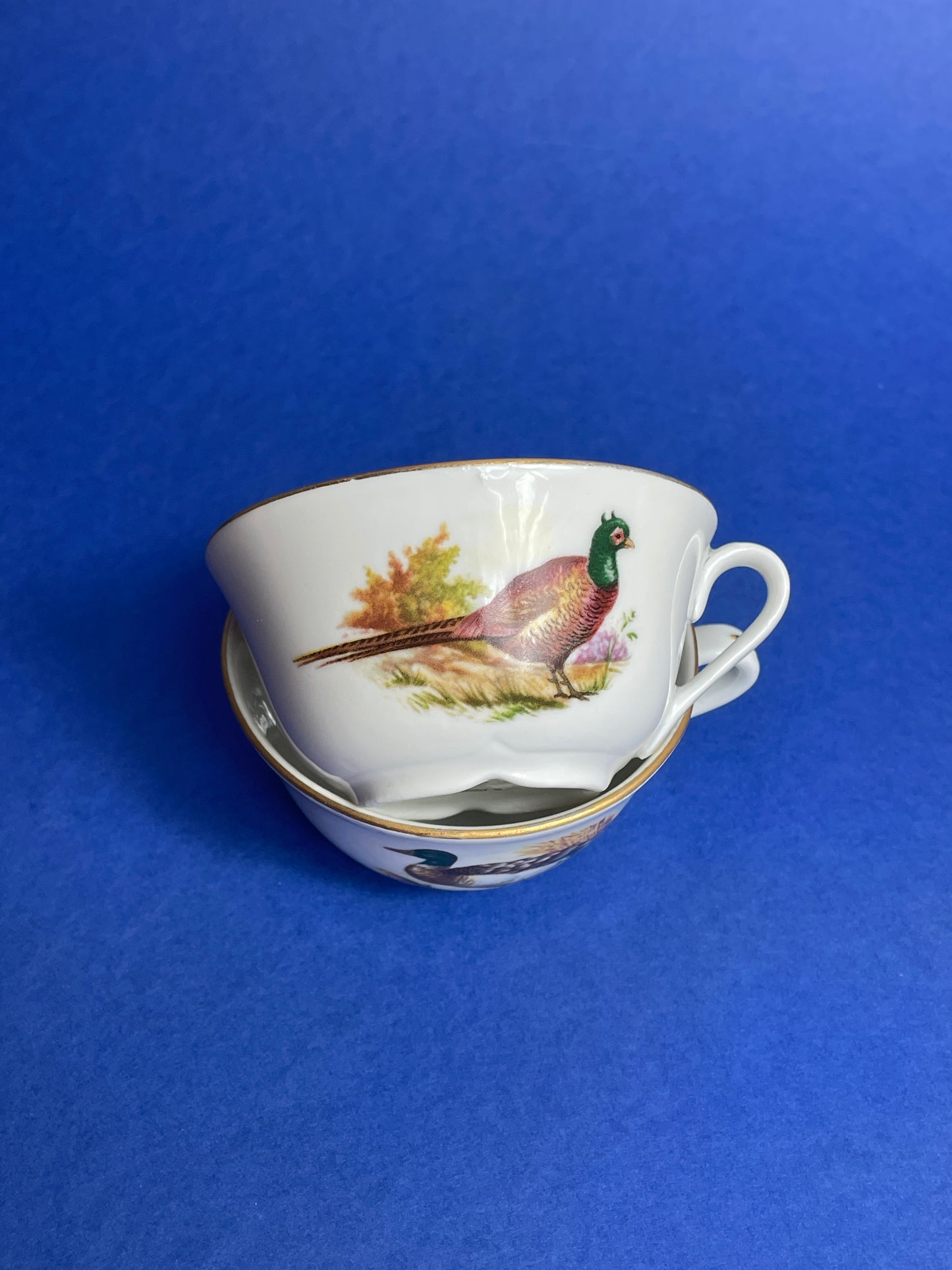 Tasses canard en porcelaine