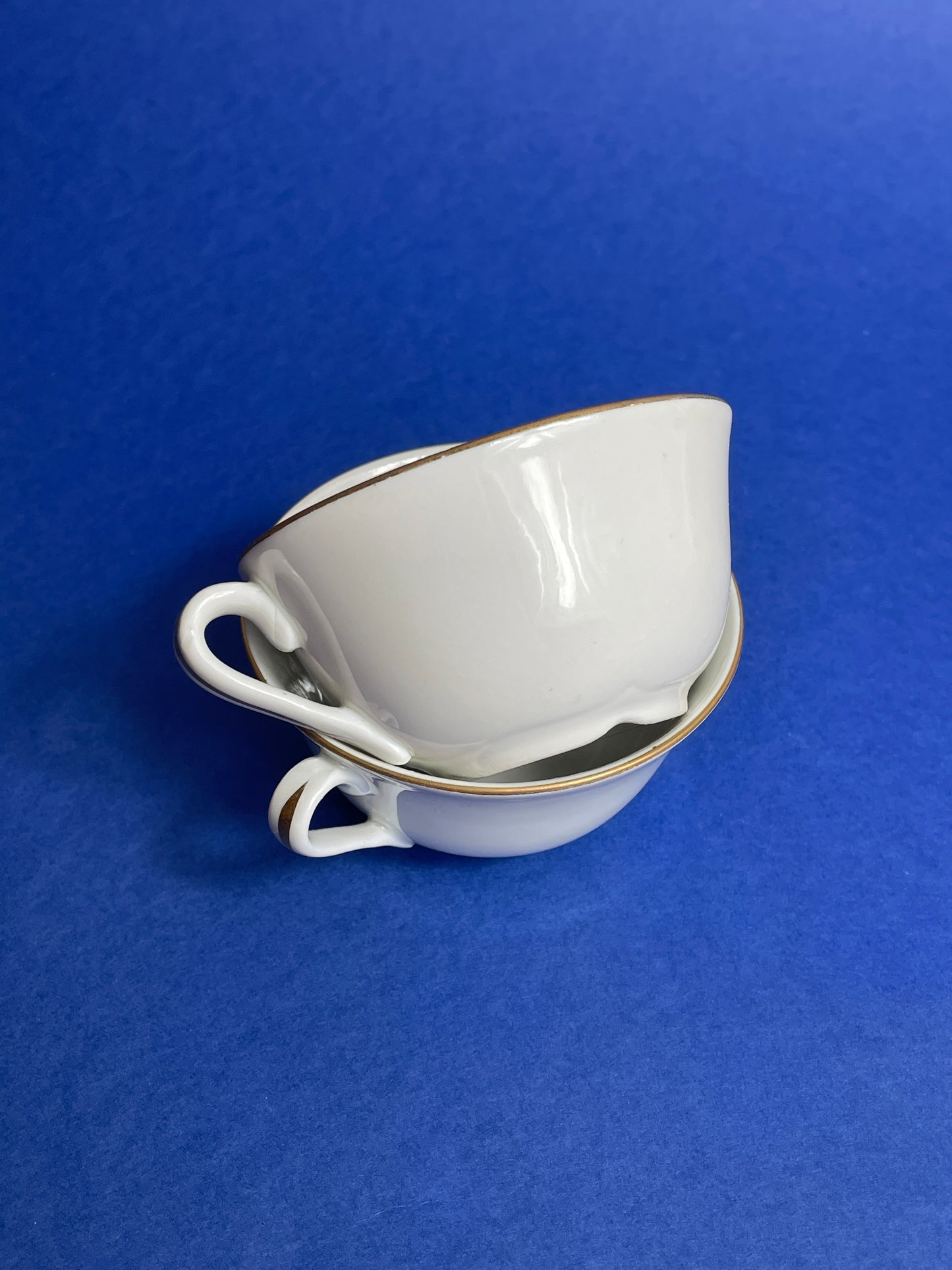 Tasses canard en porcelaine