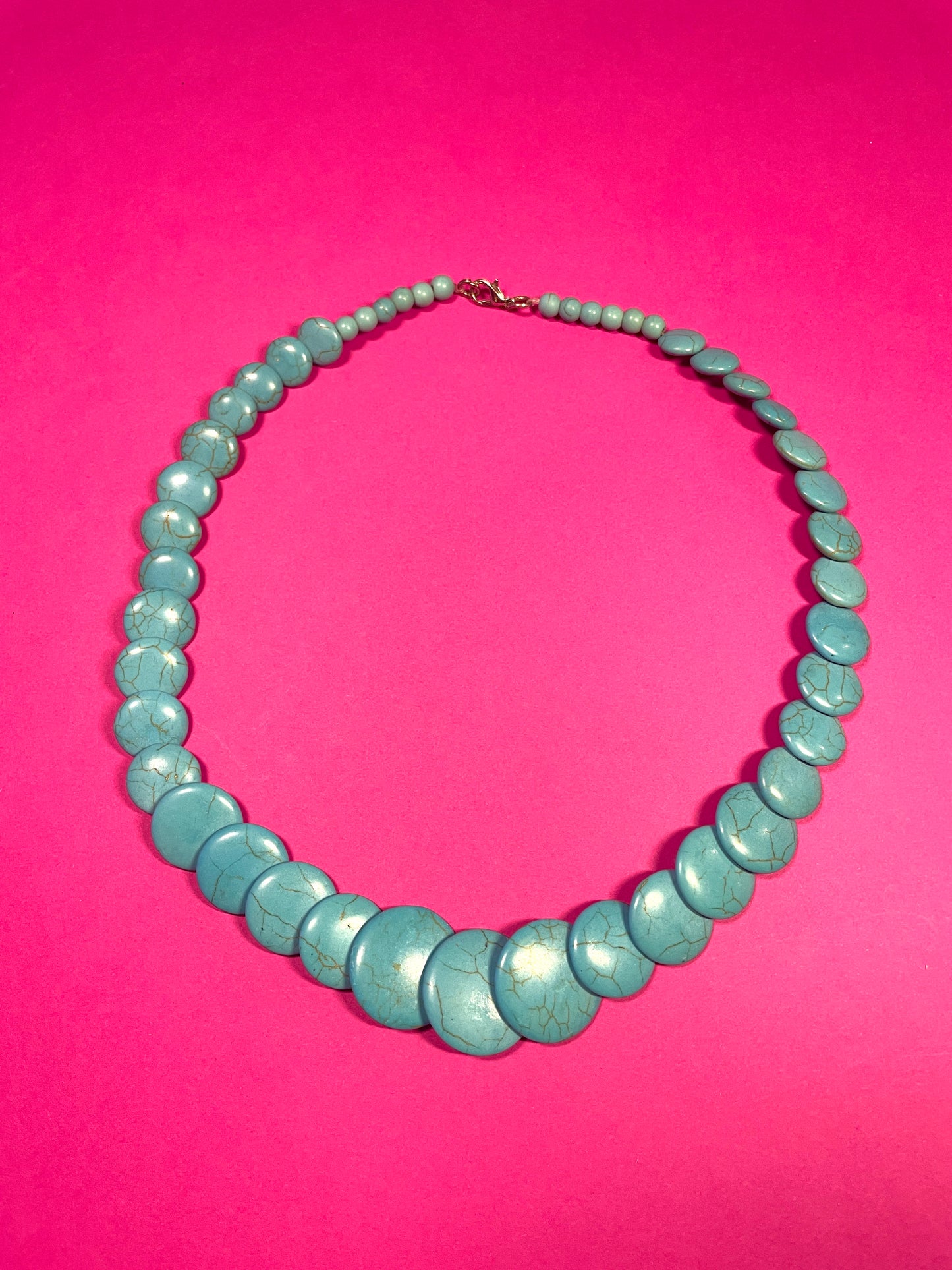 Collier vintage turquoise