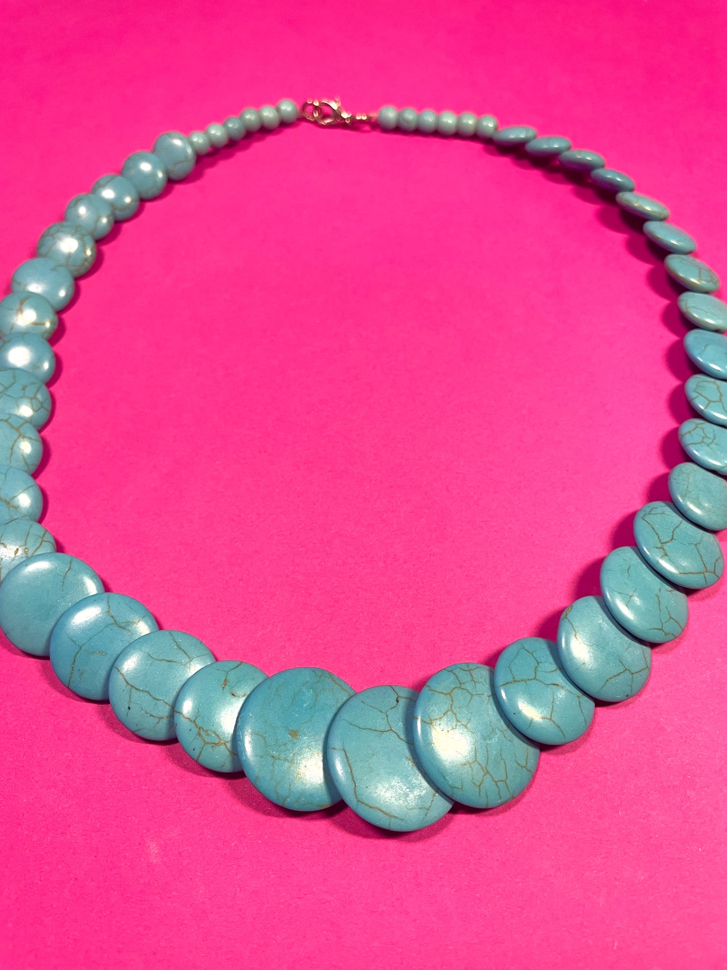 Collier vintage turquoise