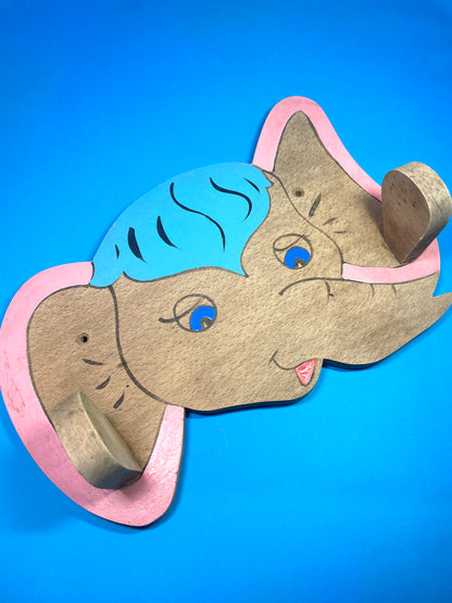 Patère vintage éléphant