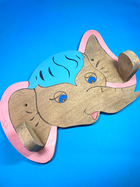 Patère vintage éléphant