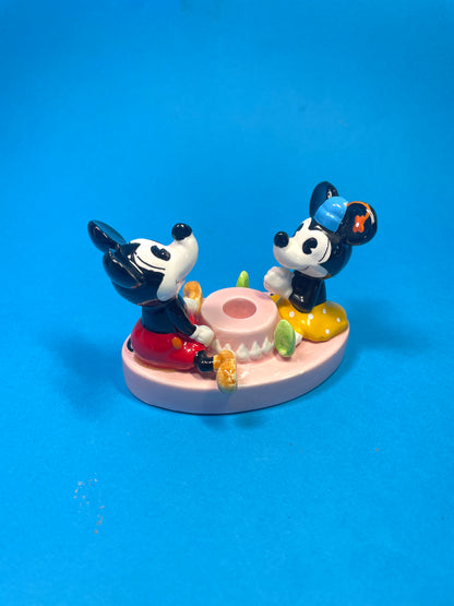 Bougeoir vintage Mickey & Minnie