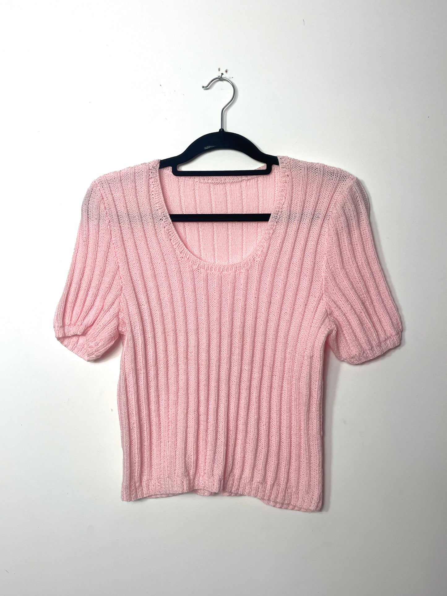 Top en maille pastel