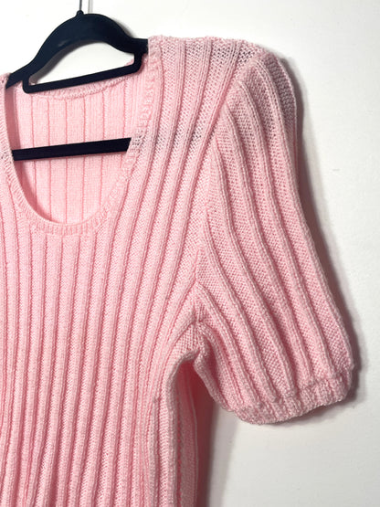 Top en maille pastel