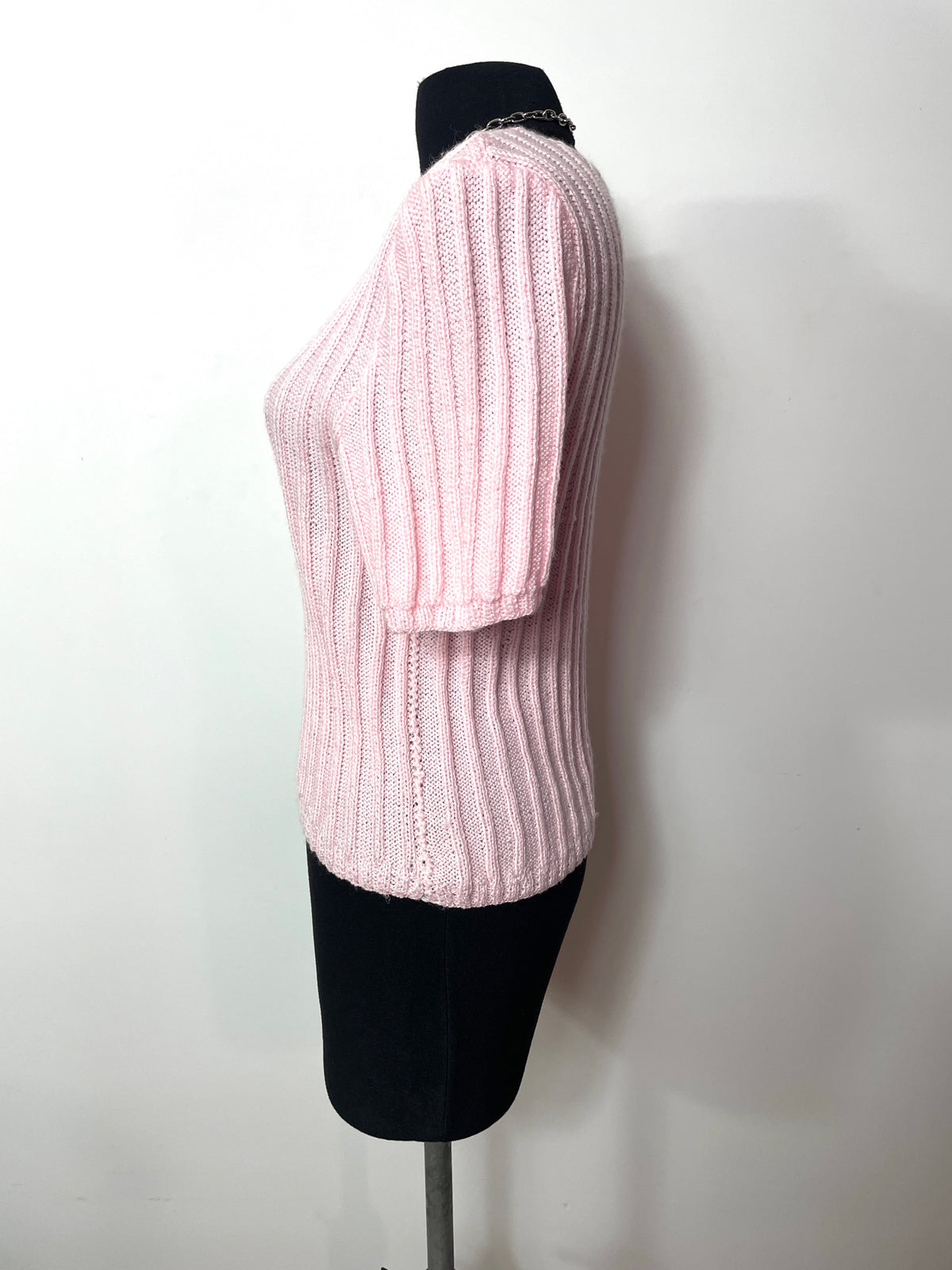 Top en maille pastel