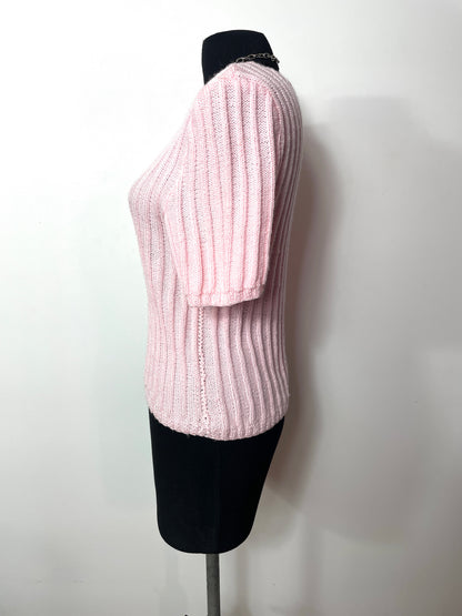 Top en maille pastel