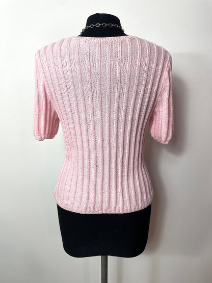 Top en maille pastel