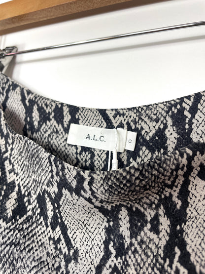 Jupe longue en soie A.L.C.