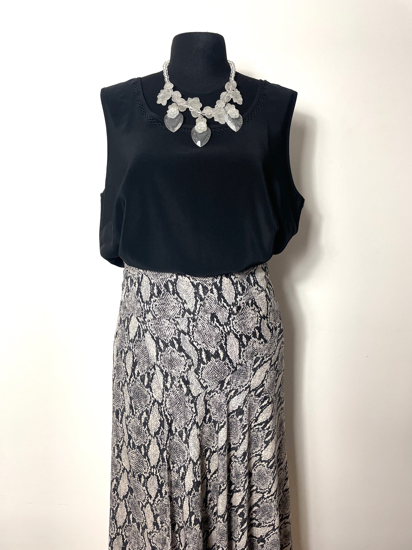Blouse vintage noire