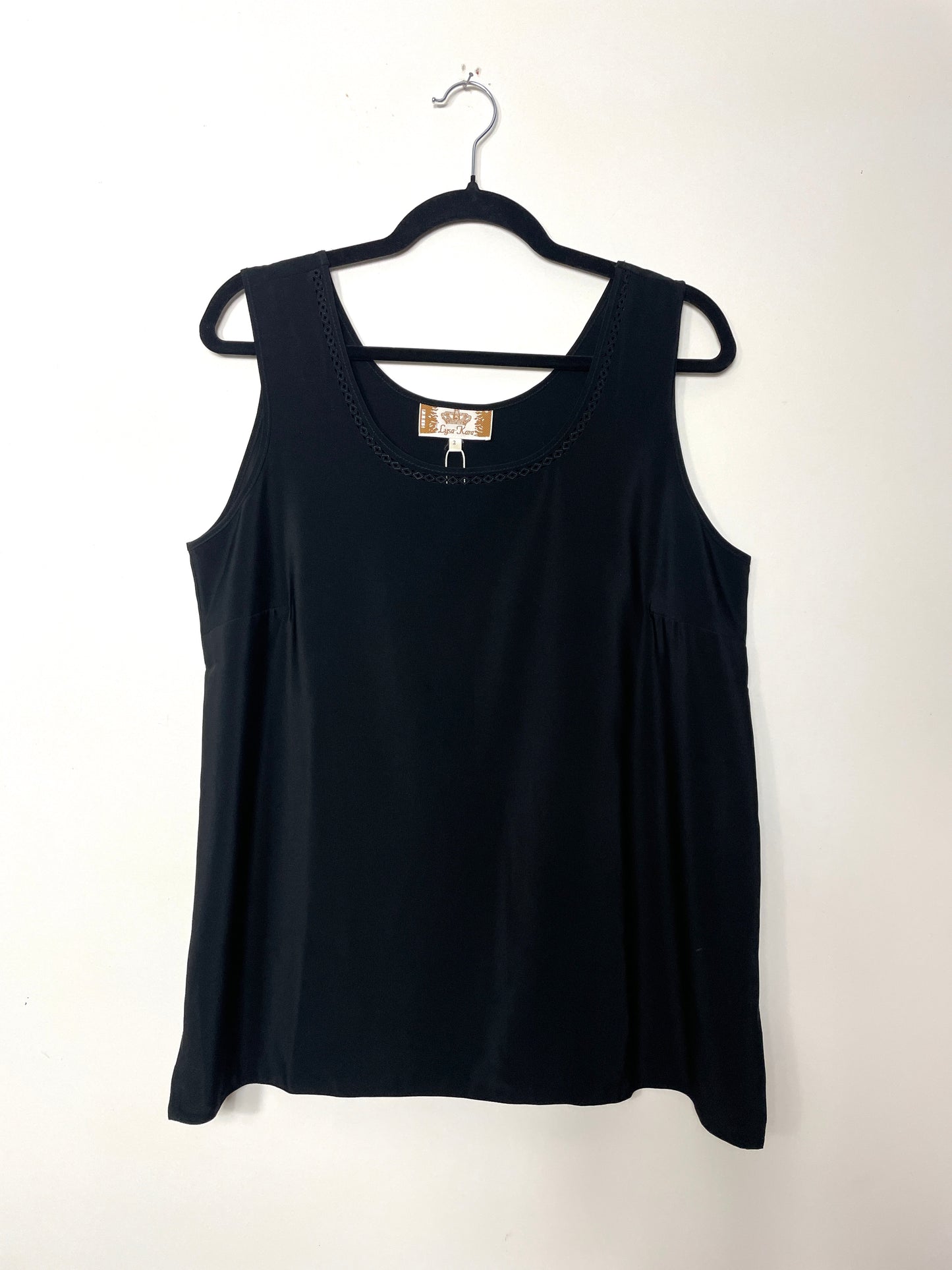 Blouse vintage noire