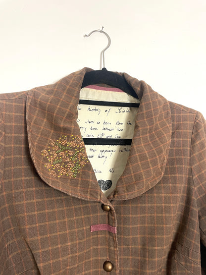 Veste y2k à carreaux