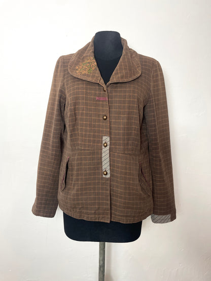 Veste y2k à carreaux