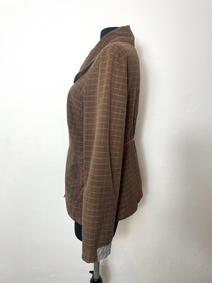 Veste y2k à carreaux