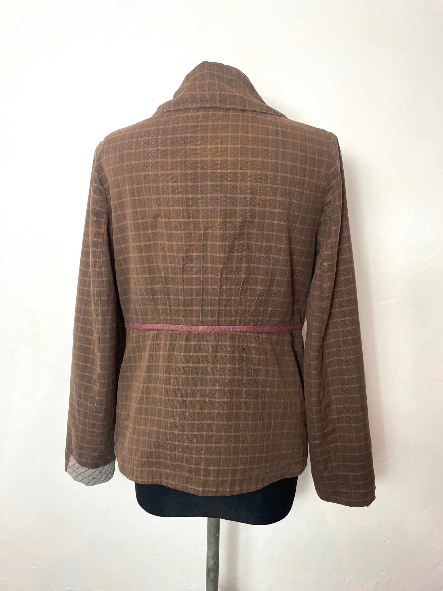 Veste y2k à carreaux