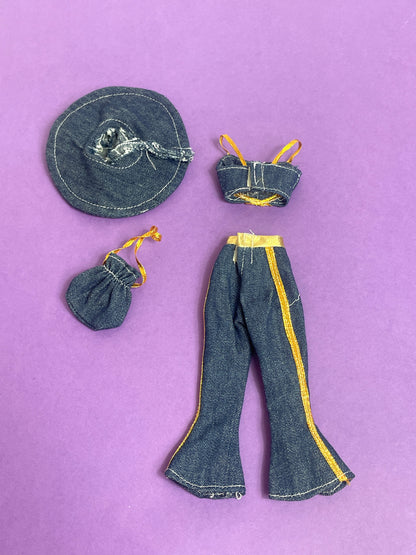 Ensemble poupée denim