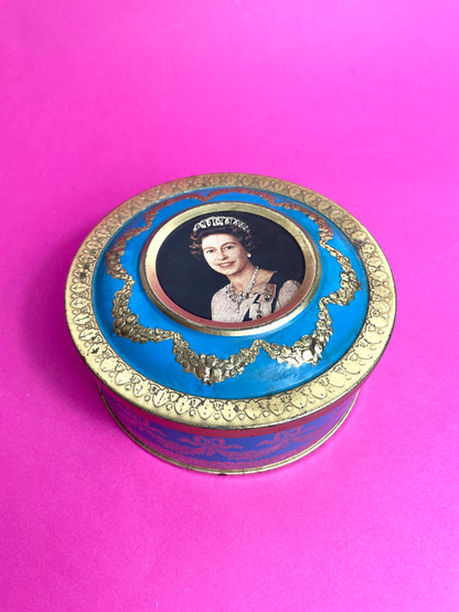 Boîte vintage Queen Elizabeth