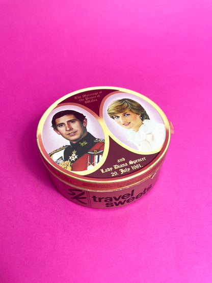 Boîte vintage Lady Di