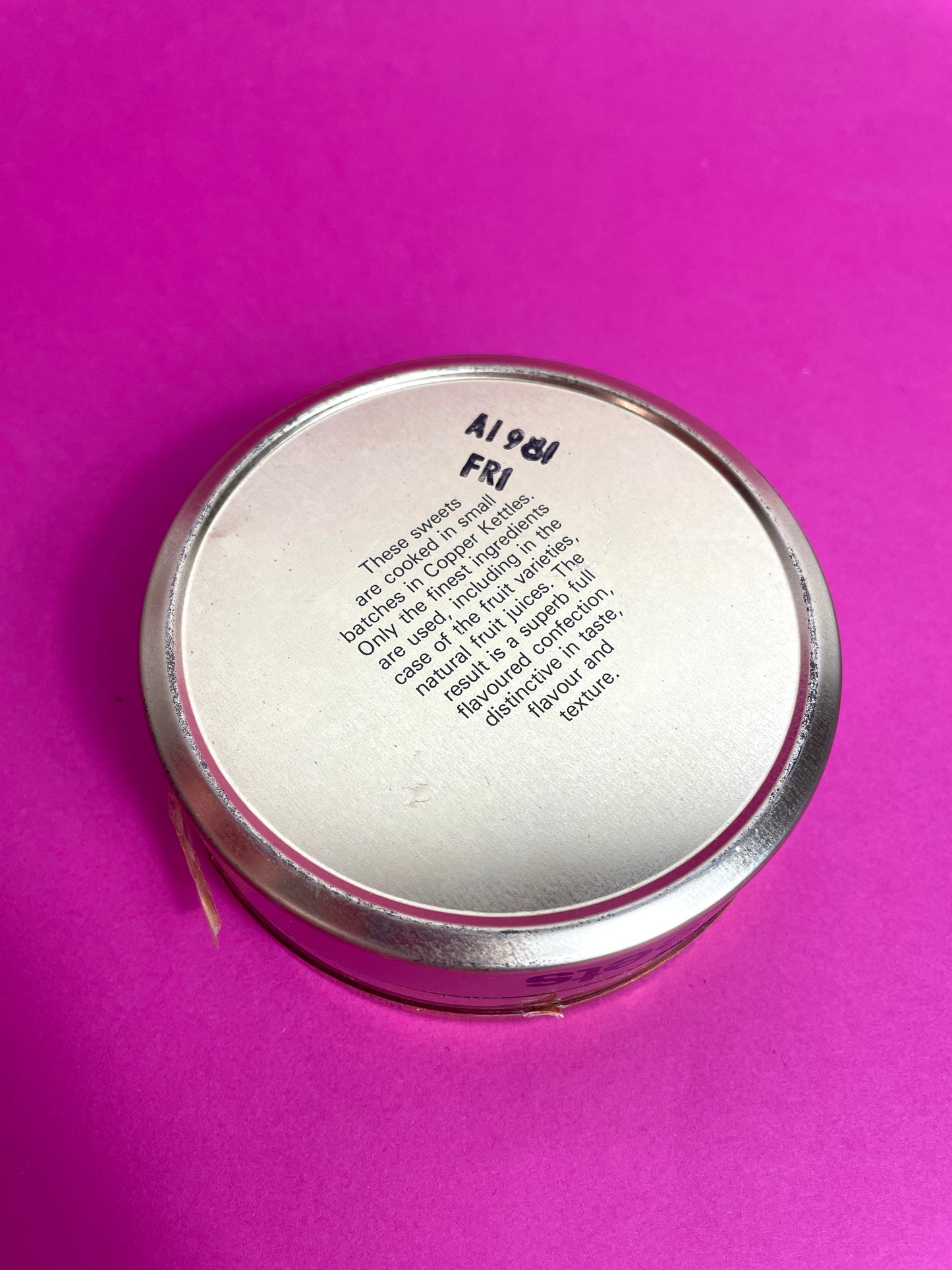 Boîte vintage Lady Di