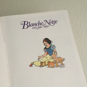 Bande dessinée Blanche Neige 1994