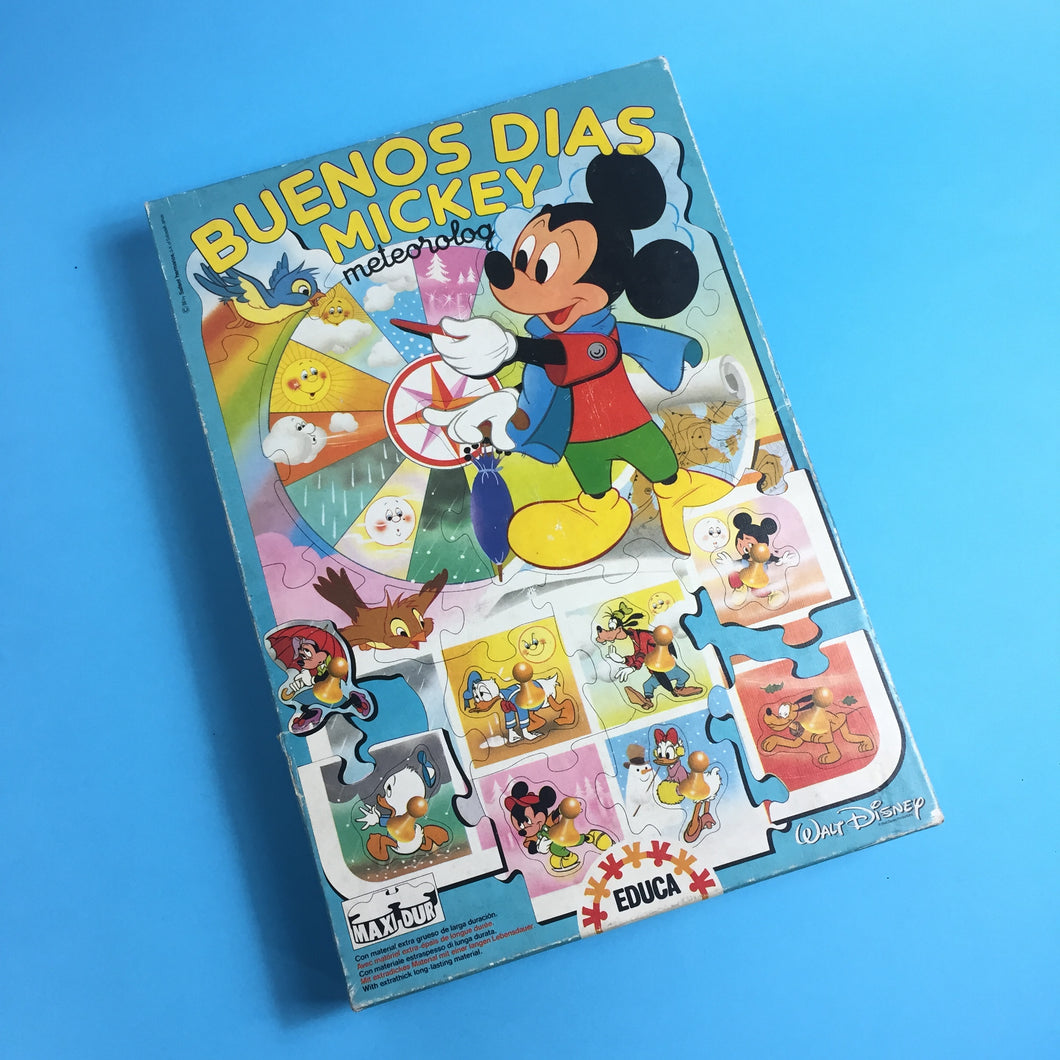 Puzzle Mickey 1986