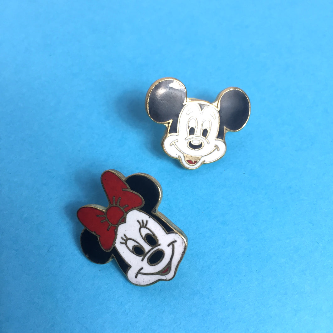 Pin's duo Minnie & Mickey 2