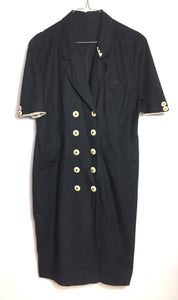 Robe 80's boutonnée 38-42