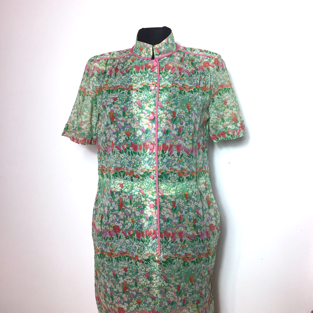 Robe 60s à fleurs 36/38