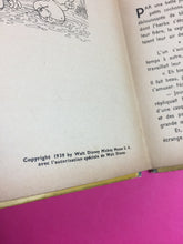 Charger l&#39;image dans la galerie, Livre Disney 1939
