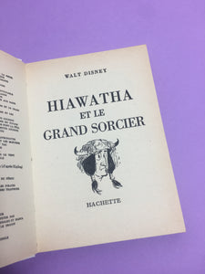 Livre Hiawatha Bibliothèque rose 1975