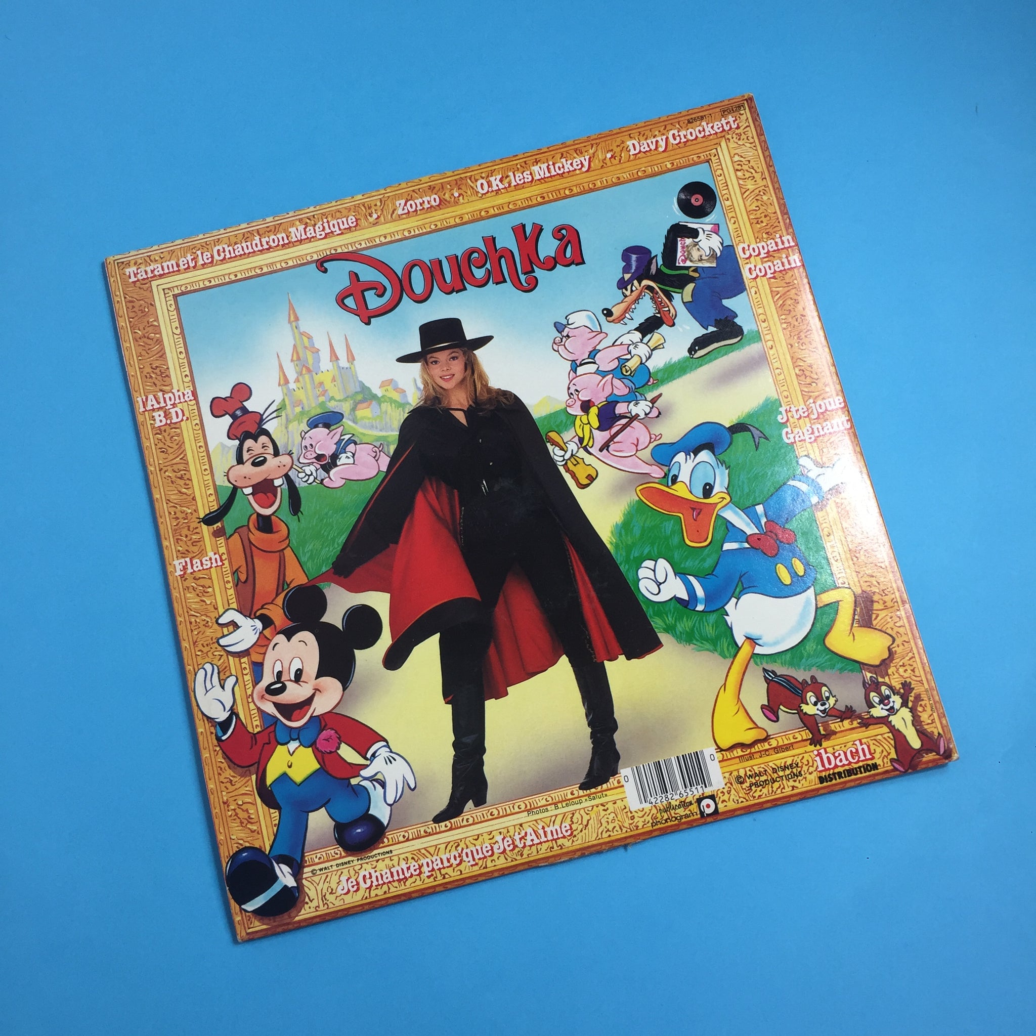 Pochette disque vinyle 33t- Disney danse de Douchka  Achat autres  collections - Ref RO70244051 