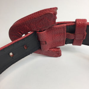 Ceinture 80's rouge